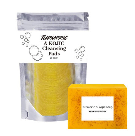 Exfoliating Cleansing Pads & Soap - With Turmeric