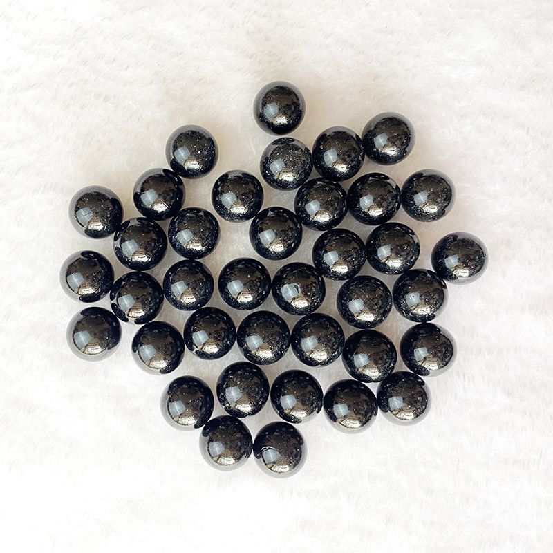 Cream Solid Color Marbles Glass Ball Massage Chinese Checkers
