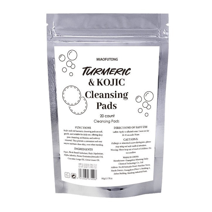 Exfoliating Cleansing Pads & Soap - With Turmeric