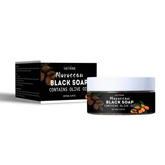 150g Moroccan Black Soap