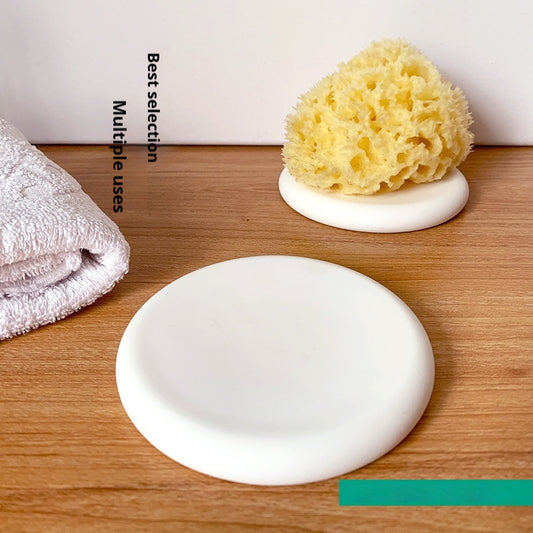 Diatomite Soap Dish Bathroom Absorbent Soap Box Holder