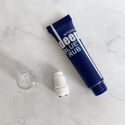DIY Cream Massage Hose Blue 15ml Subpackaging Empty Bottles Three Balls Lightweight Portable Applicable To Doterui