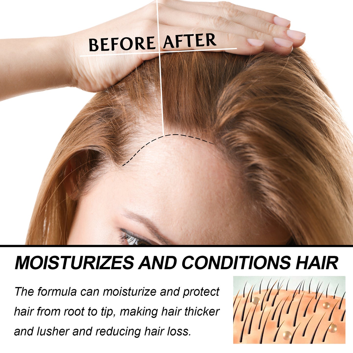 Repair Dry And Damaged Massage Hair Neck Cream