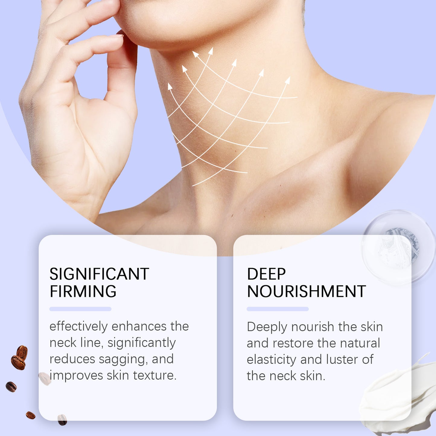Lifting And Firming Nourishing Moisturizing Anti-wrinkle Massage Neck Cream