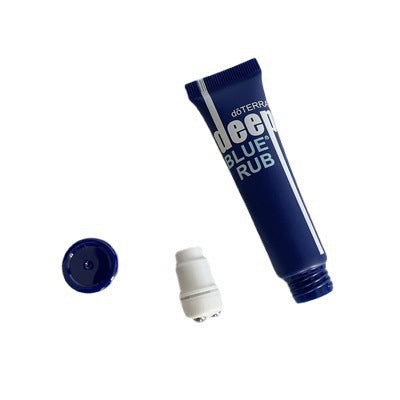 DIY Cream Massage Hose Blue 15ml Subpackaging Empty Bottles Three Balls Lightweight Portable Applicable To Doterui