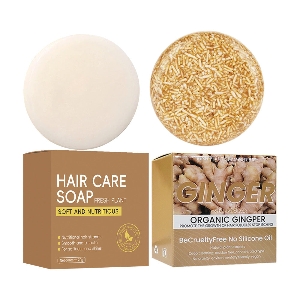 Ginger Shampoo Soap Coconut Hair Care Soap Handmade