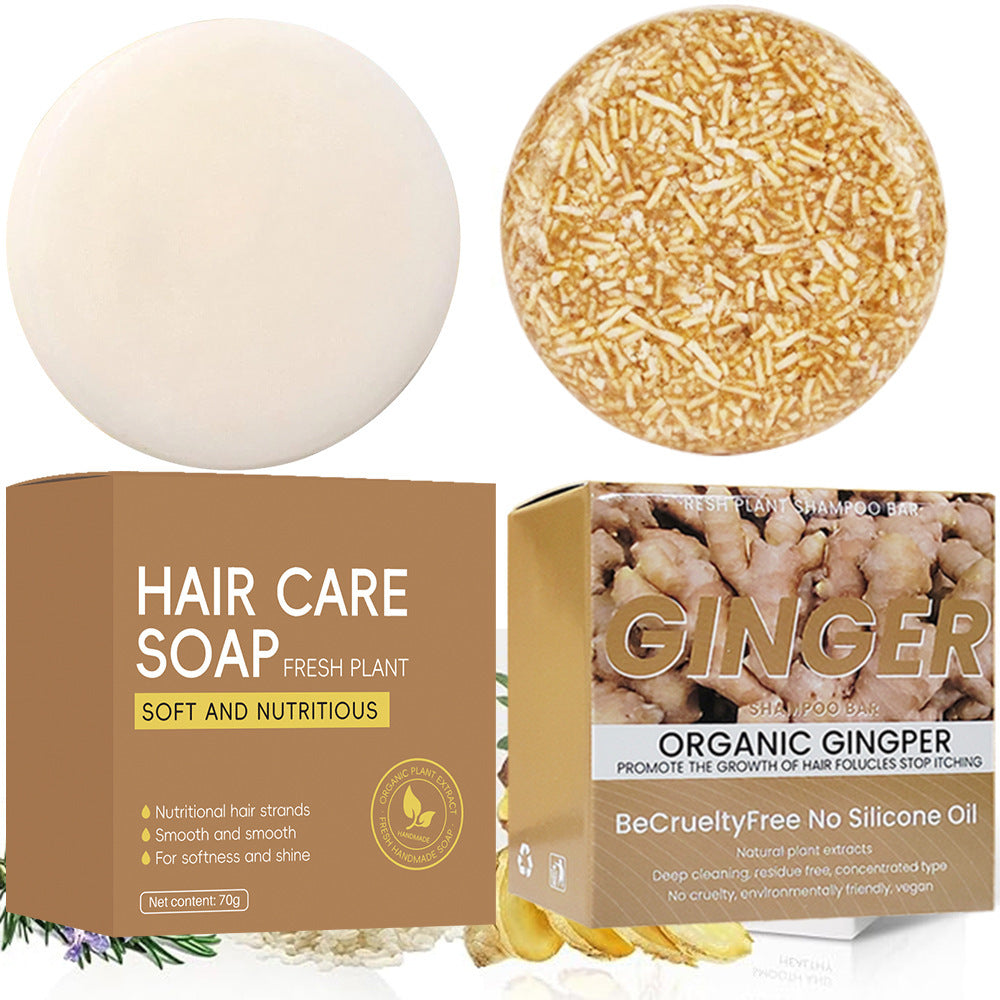 Ginger Shampoo Soap Coconut Hair Care Soap Handmade